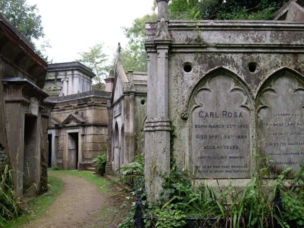 El cementerio Highgate